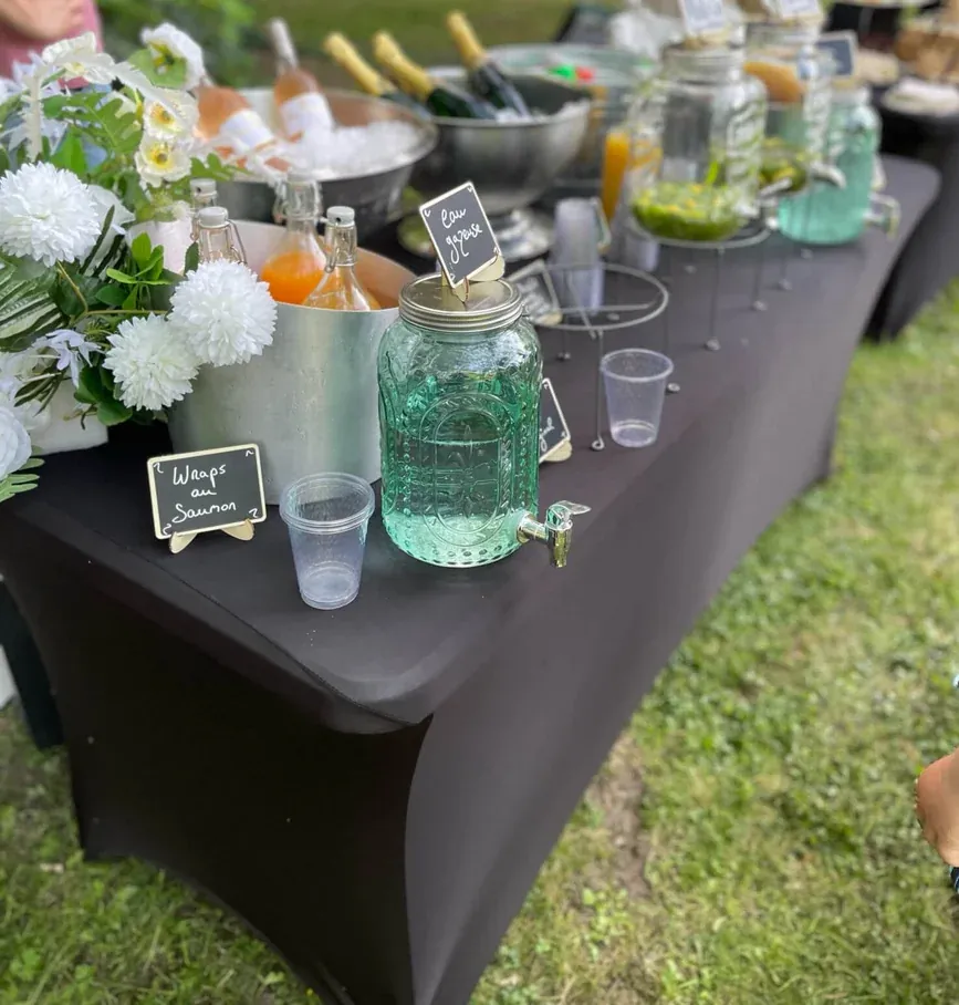 Buffet boissons — Événement en Provence